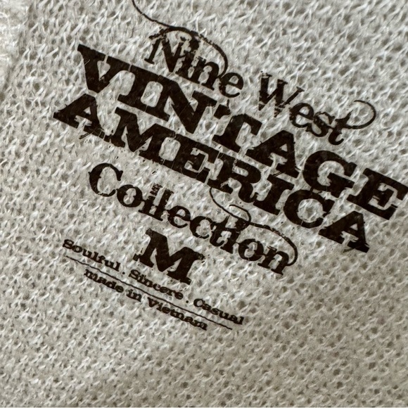 Nine west vintage America collection lace trim high low top ❤️ - Picture 3 of 6